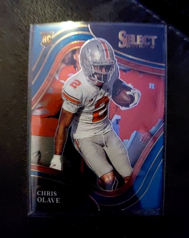 2022 Panini Select Draft Picks #105 Chris Olave — front