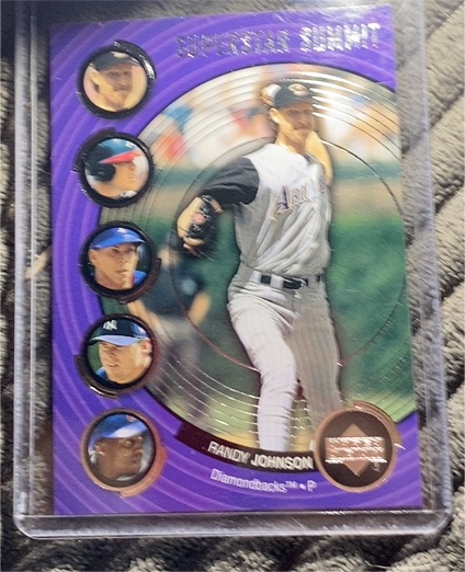 2002 Upper Deck Superstar Summit #SS4 Randy Johnson — front
