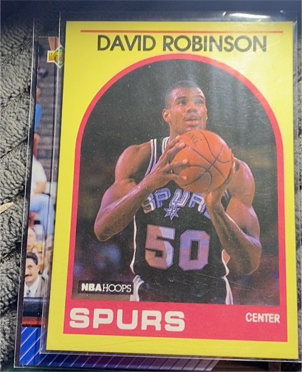 1989-90 Hoops #310 David Robinson — front