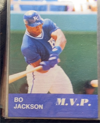 1990 M.V.P. #3 Bo Jackson — front