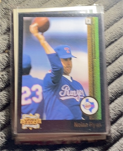 1993 Upper Deck #A5 Nolan Ryan 5th Anniversary — front