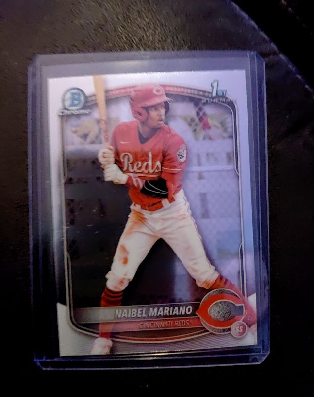 2025 Bowman Chrome #BCP-99 Naibel Mariano — front