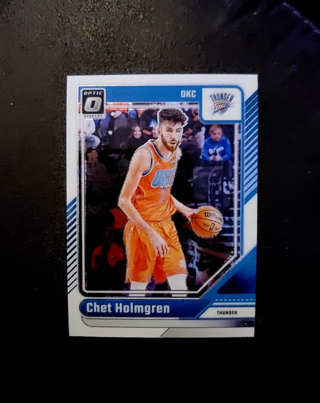 2024-25 Panini Donruss Optic #23 Chet Holmgren — front