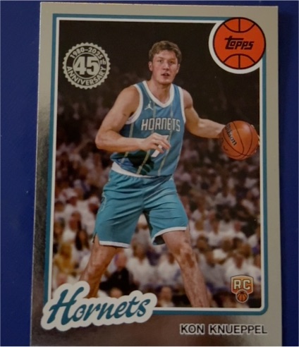 2025-26 Topps #80BK-53 Kon Knueppel 1980-81 Topps Basketball — front