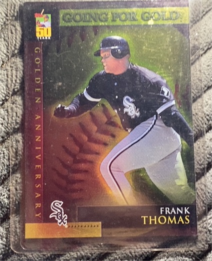 2001 Topps Golden Anniversary #GA47 Frank Thomas — front
