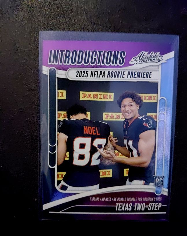 2025 Panini Absolute Introductions #I-JNL Jaylin Noel Jayden Higgins — front