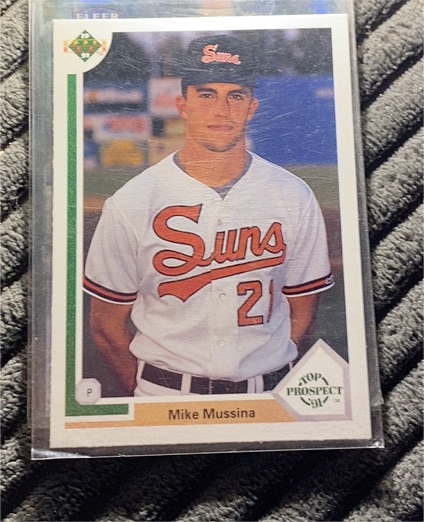 1991 Upper Deck #65 Mike Mussina — front