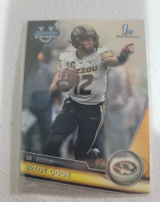 2023 Bowman University Chrome #131 Brady Cook — front