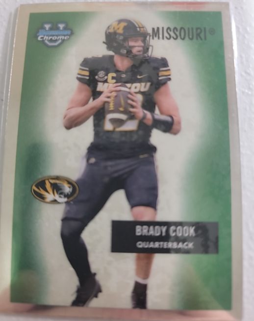 2024 Bowman University Chrome #55B-7 Brady Cook — front