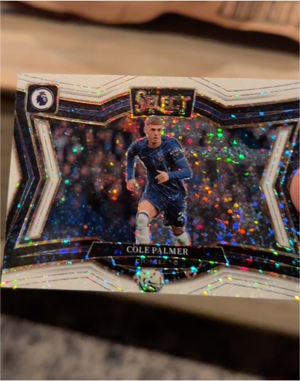 2024-25 Panini Select Premier League Field Level Cole Palmer Prizm Chelsea F.C — front