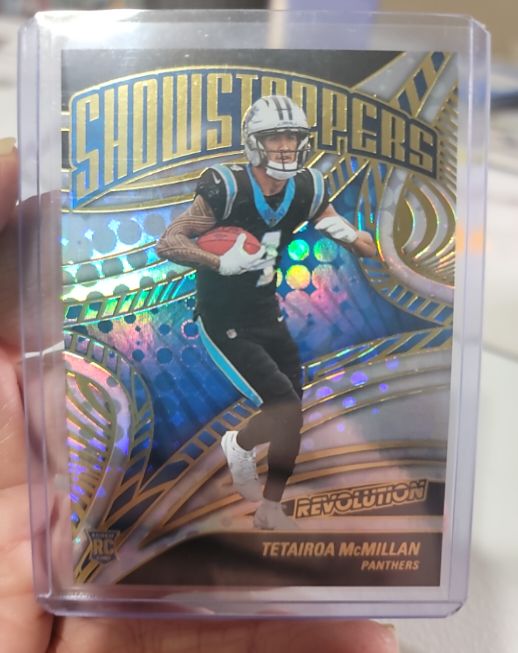 2025 Panini Revolution #22 Tetairoa McMillan Showstoppers — front