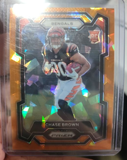2023 Panini Prizm #318 Chase Brown — front
