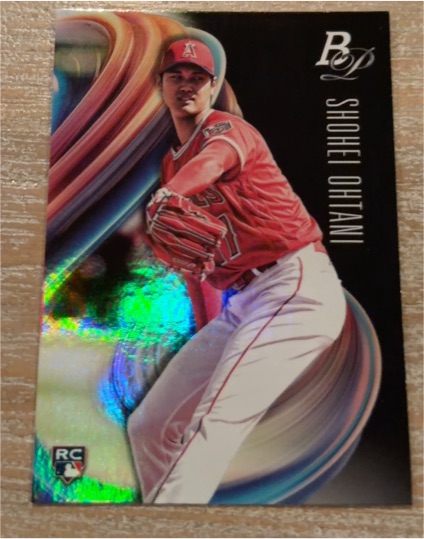 2018 Bowman Platinum #34 Shohei Ohtani — front