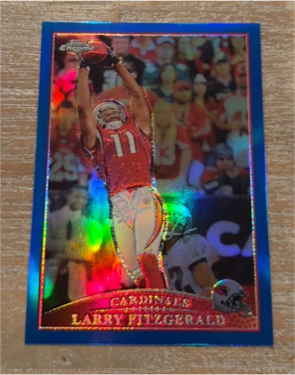 2009 Topps Chrome #TC83 Larry Fitzgerald — front