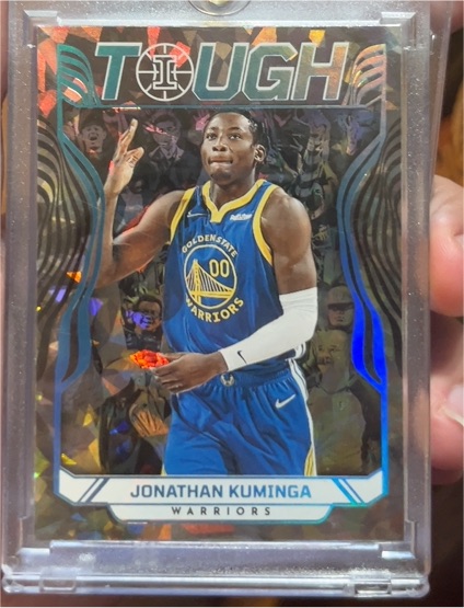 2023-24 Panini Prizm Tough Jonathan Kuminga — front