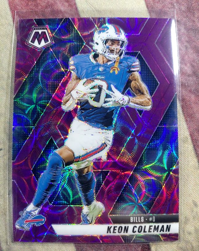 2025 Panini Mosaic #146 Keon Coleman — front