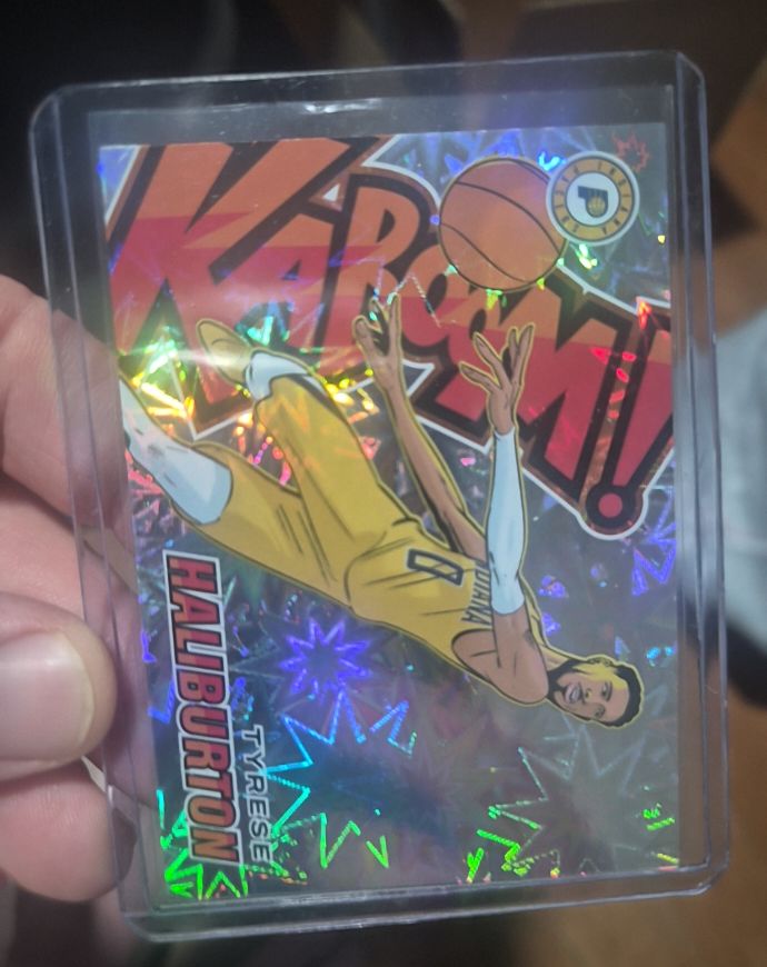 2024-25 Panini Revolution Kaboom! Horizontal #20 Tyrese Haliburton — front