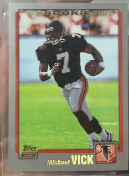 2001 Topps #311 Michael Vick — front