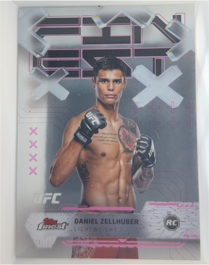 2025 Topps Finest UFC #56 Daniel Zellhuber — front