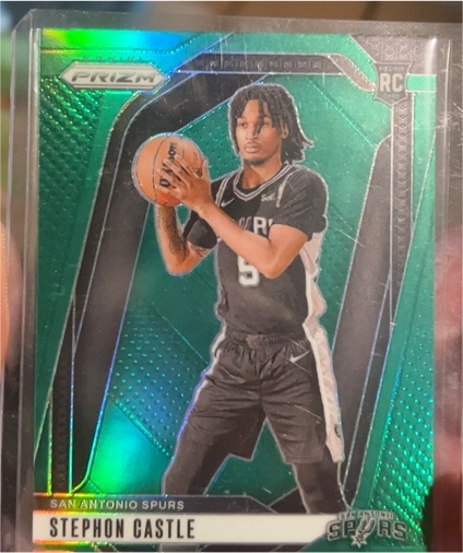 2024-25 Panini Prizm #234 Stephon Castle — front