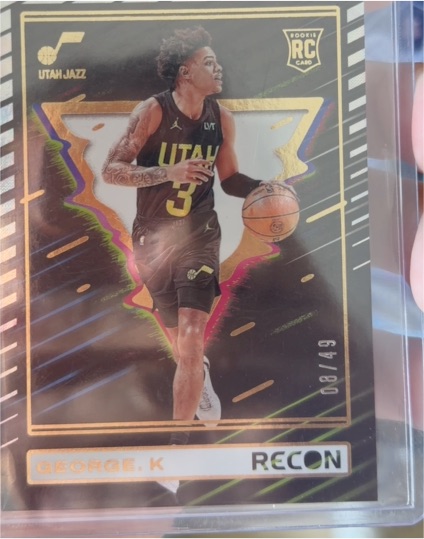 2023-24 Panini Recon #RC Keegan Murray — front