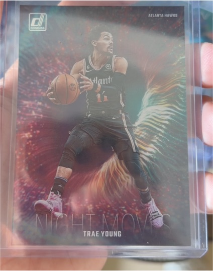 2023 Donruss Night Moves Trae Young — front