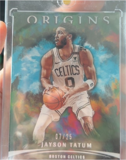 2021-22 Panini Origins #07 Jayson Tatum — front