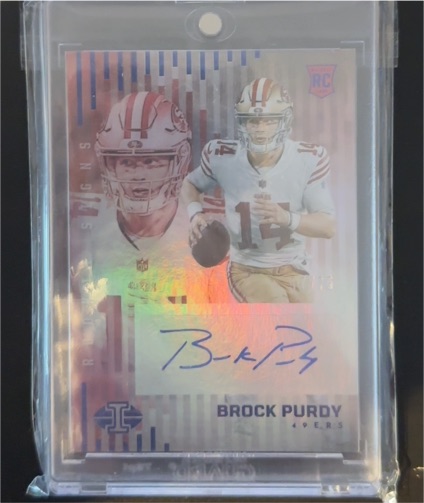 2022 Panini Illusions Rookie Signs #RS-BP Brock Purdy — front