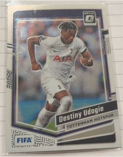 2023-24 Donruss Optic #107 Destiny Udogie — front