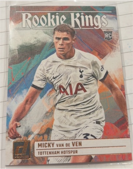 2023-24 Panini Donruss #6 Micky van de Ven Rookie Kings — front