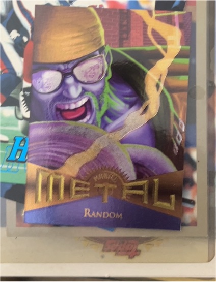 1995 Fleer Marvel Metal #113 Random — front