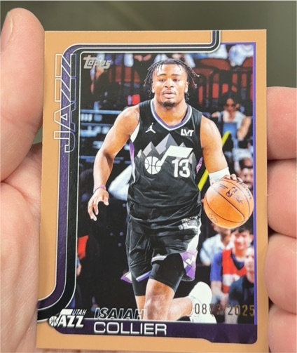 2025-26 Topps #133 Isaiah Collier — front