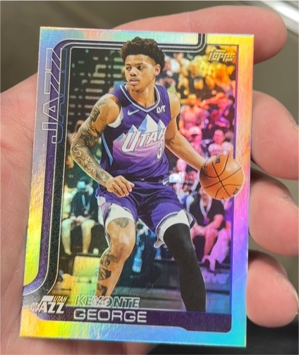 2025-26 Topps Basketball #131 Keyonte George — front