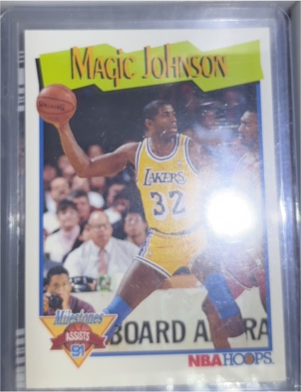 1991 Hoops #316 Magic Johnson — front