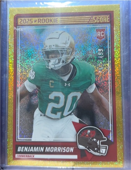 2025 Panini Score #93 Benjamin Morrison — front