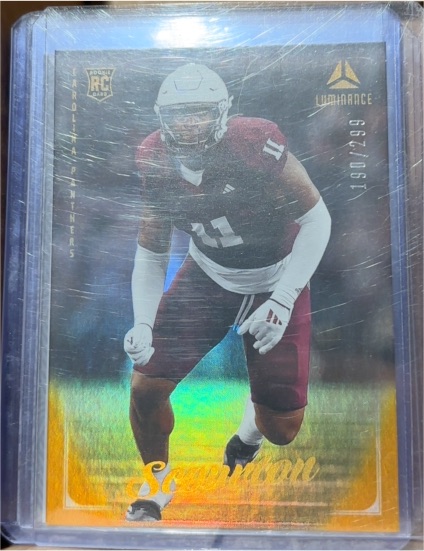 2025 Panini Luminance #155 Nic Scourton — front