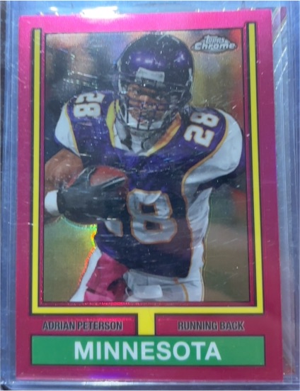 2024 Topps Chrome #74TF-20 Adrian Peterson — front