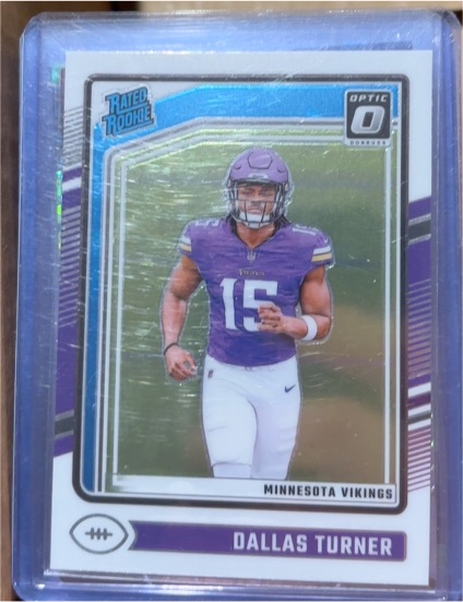 2024 Donruss Optic #224 Dallas Turner — front