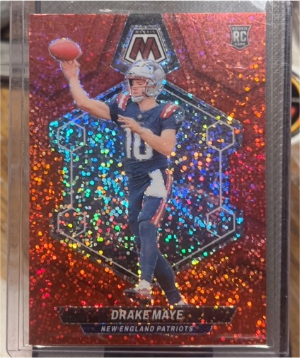 2024 Panini Mosaic #303 Drake Maye — front