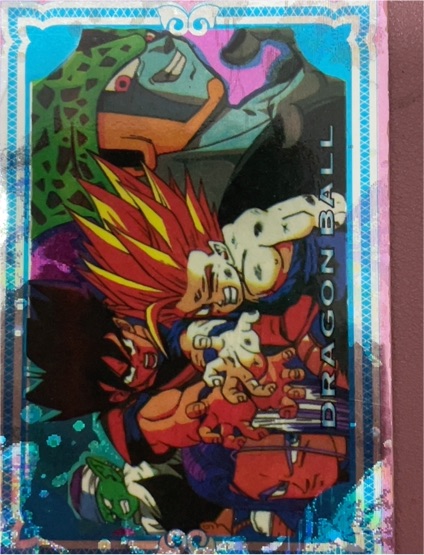 1990 Dragon Ball Bandai Card — front
