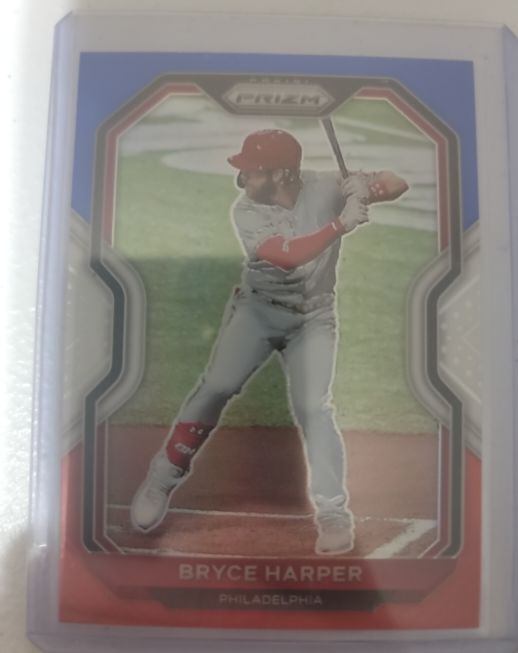 2021 Panini Prizm #187 Bryce Harper — front