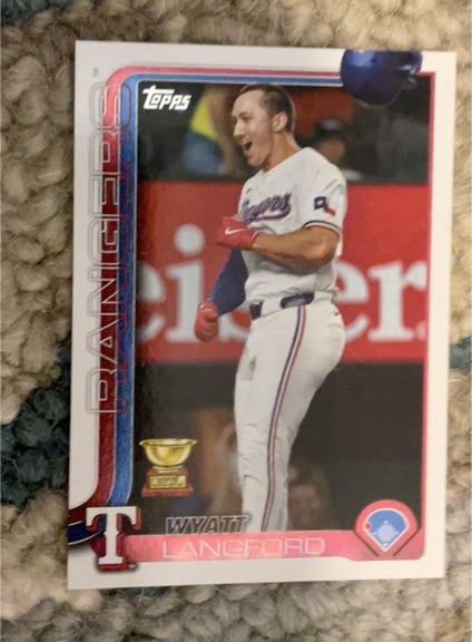 2025 Topps Series 2 #455 Wyatt Langford — front