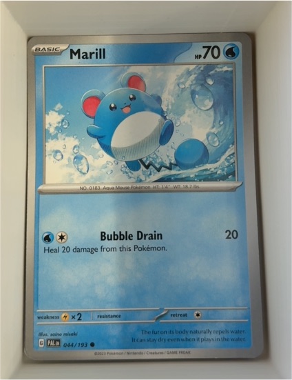 2023 Pokemon SV02: Paldea Evolved #044 Marill — front