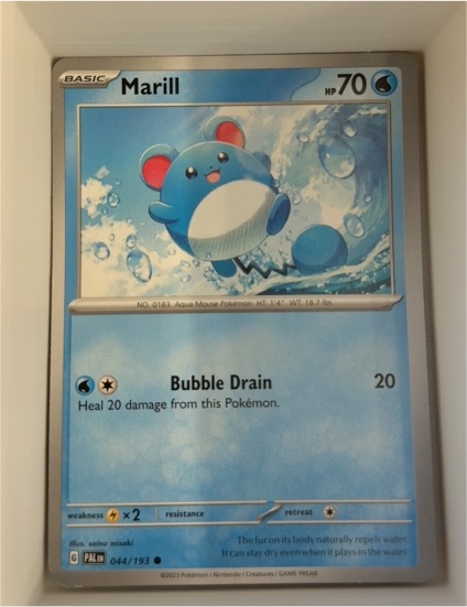 2023 Pokémon SV02: Paldea Evolved #044 Marill — front
