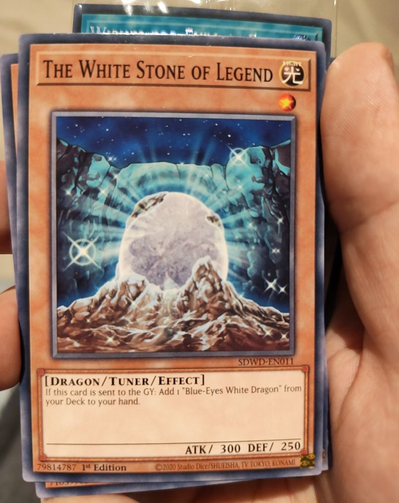 2020 Yu-Gi-Oh! SDWD-EN011 The White Stone of Legend — front