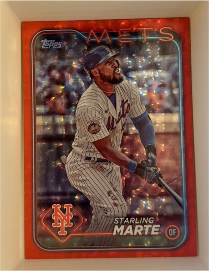2024 Topps Series 1 #317 Starling Marte — front