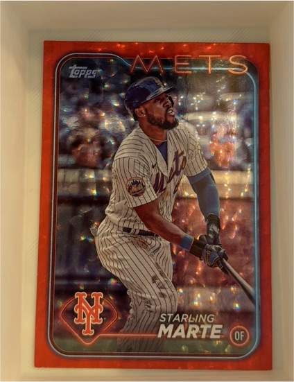 2024 Topps Series 1 #317 Starling Marte — front