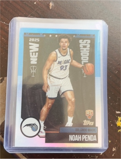 2025-26 Topps New School #NS-32 Noah Penda — front