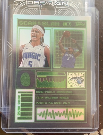 2025-26 Topps Scan and Slam #SS-6 Paolo Banchero — front