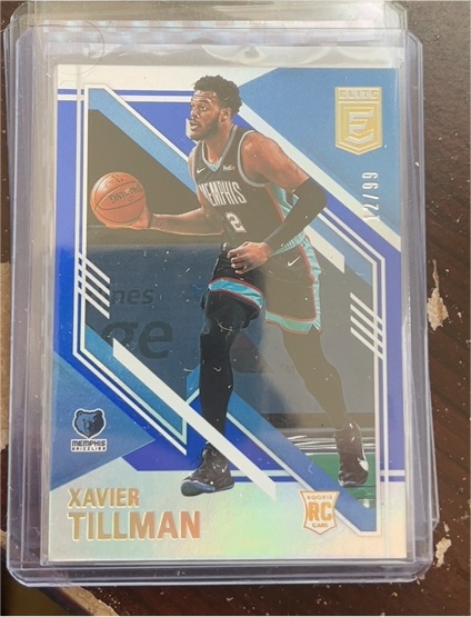 2020-21 Panini Elite #193 Xavier Tillman — front